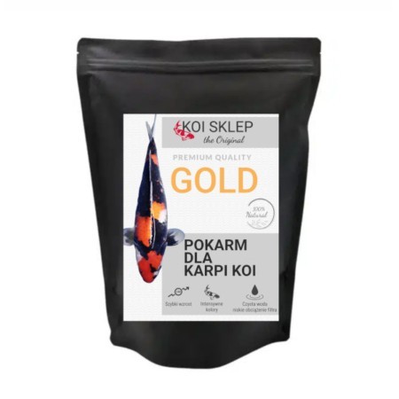 KOISKLEP GOLD® 4,5 MM 1.3 kg pływający - PREMIUM QUALITY na Wzrost i Kolor